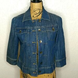Civility Los Angeles Jean Jacket Blue